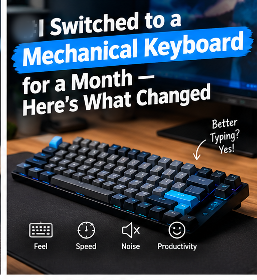 I Switched to a Mechanical Keyboard for a Month — Here’s What Changed
