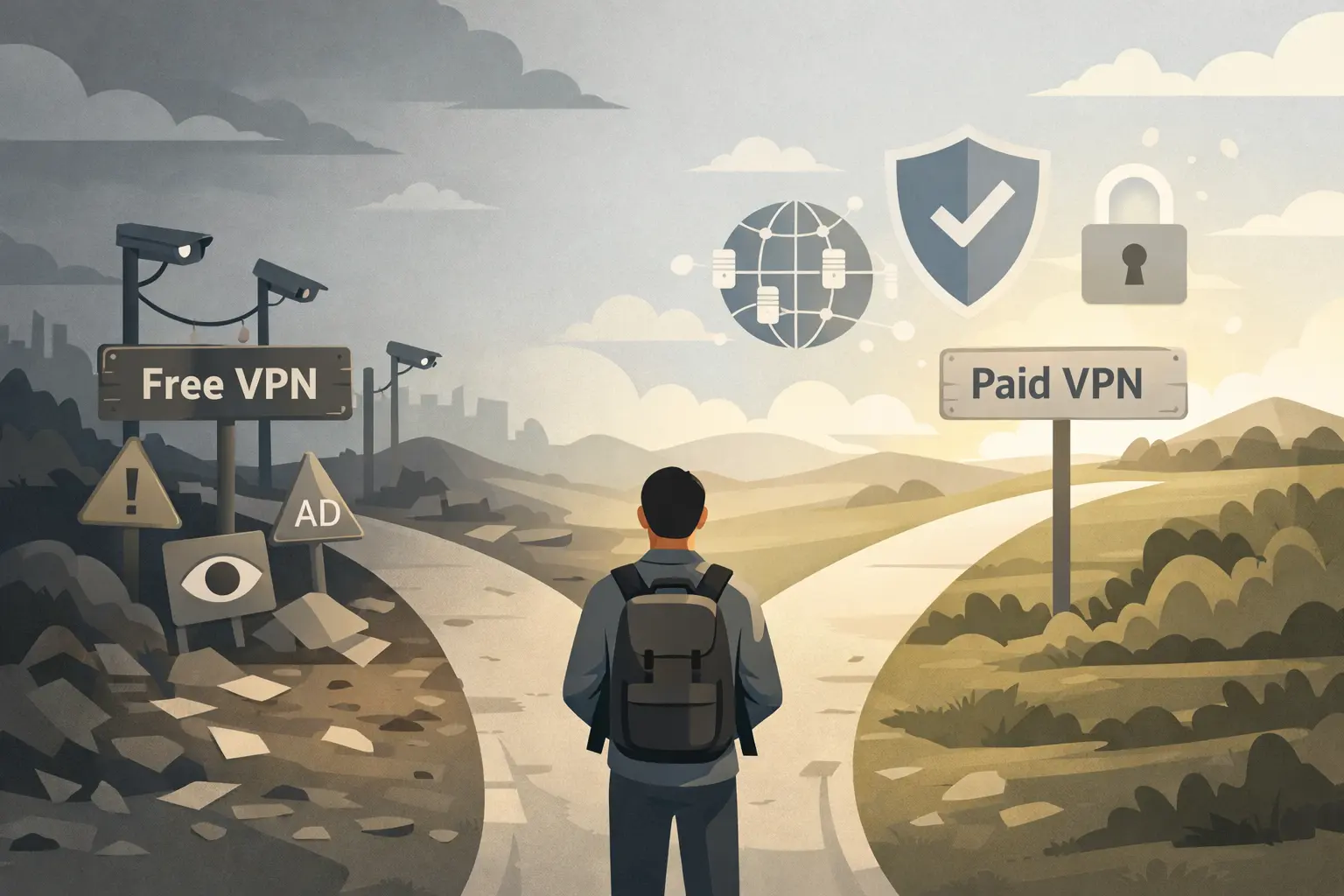 Free vs Paid VPN 2026: What You’re Actually Giving Up